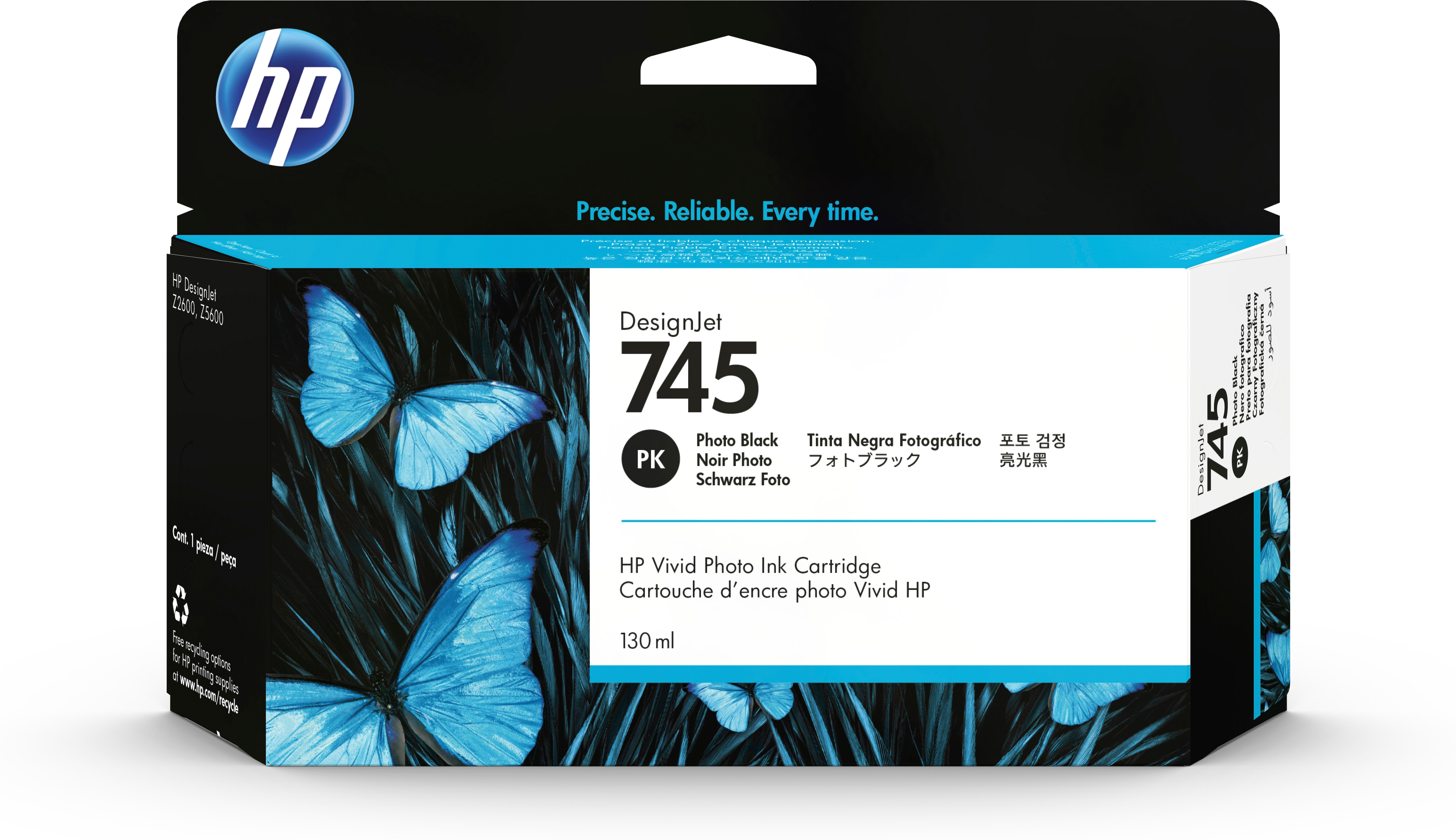 HP DesignJet 745 Cartucho Negro Foto 130ml
