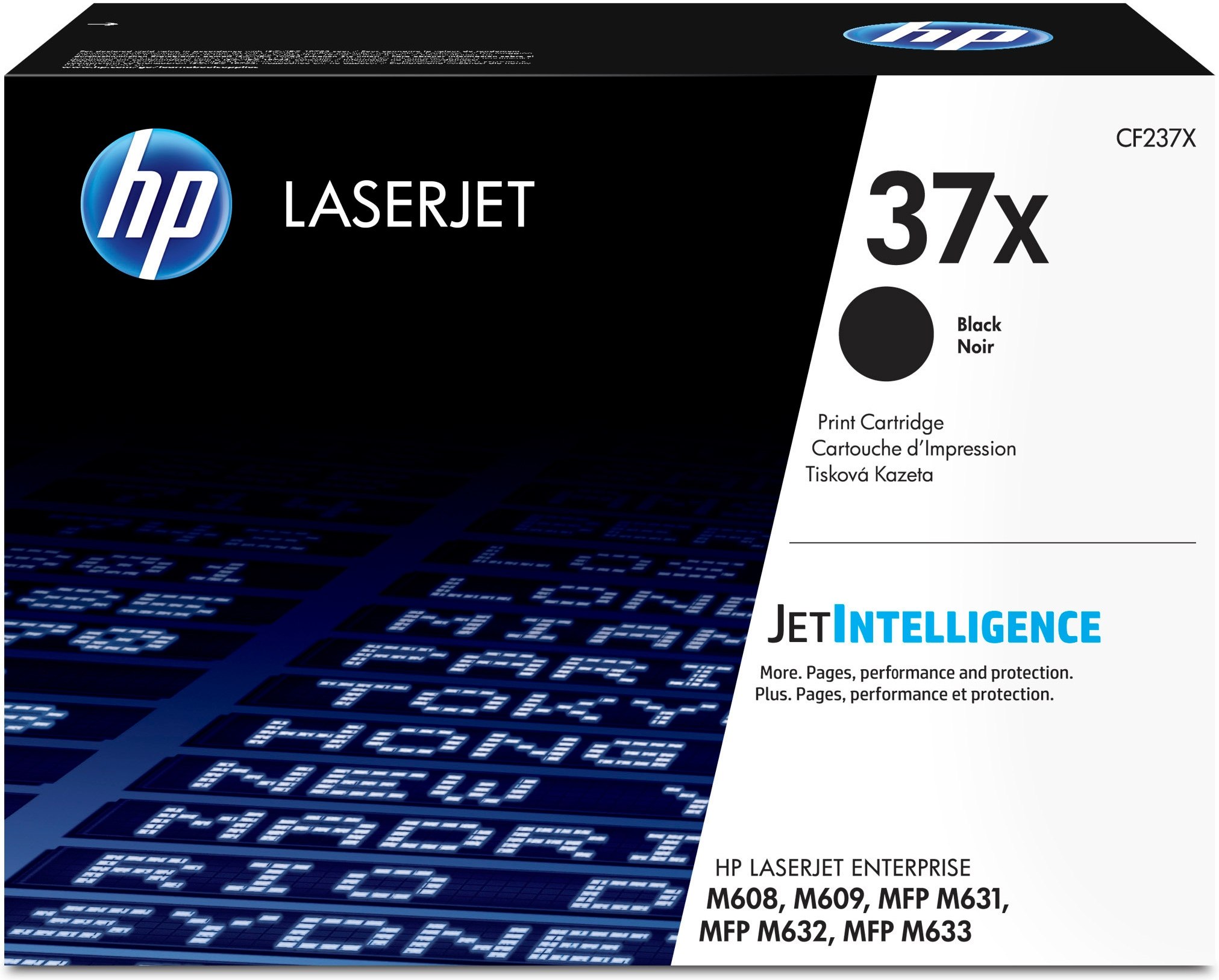 HP LaserJet M608n/dn/x Toner Negro nº37x