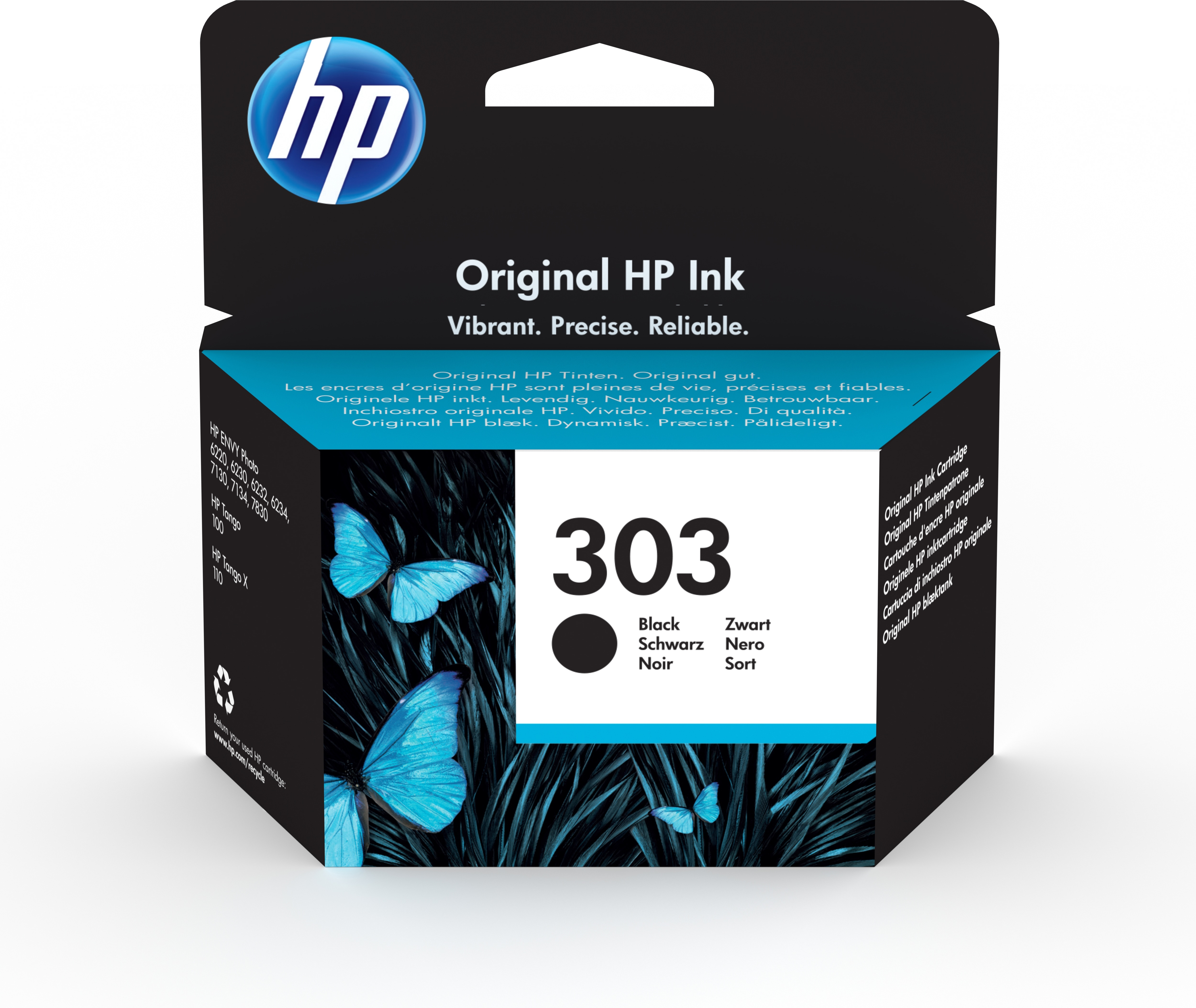 HP Envy Photo 6230,7130,7134,7830 Cartucho nº303 Negro