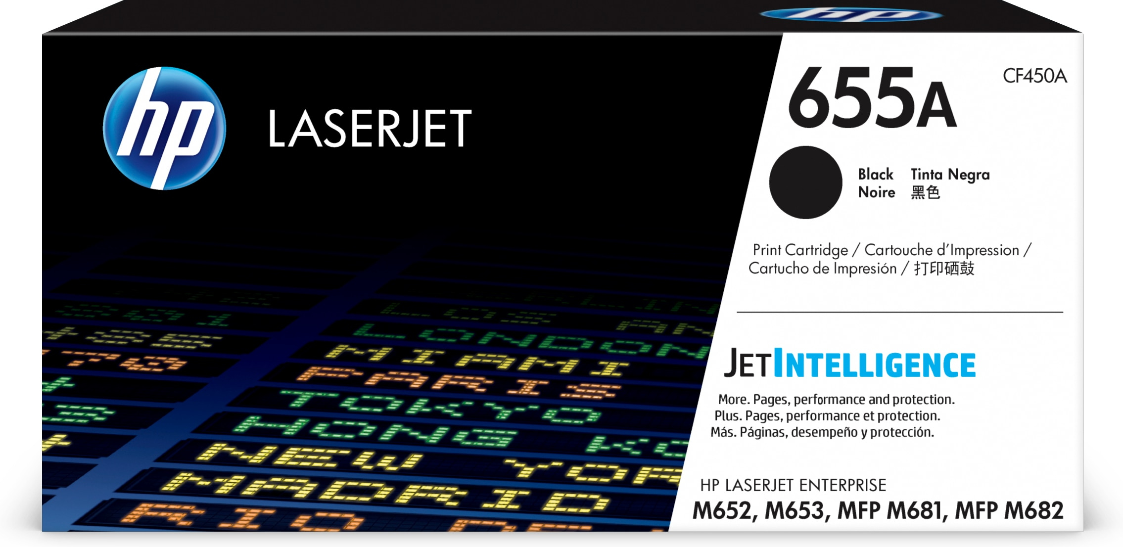 HP LaserJet Enterprise M652 Toner Negro 655A