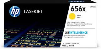 HP LaserJet Enterprise M652 Toner Amarillo Alto 656X