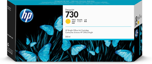 HP nº730 300-ml Yellow Ink Cartridge