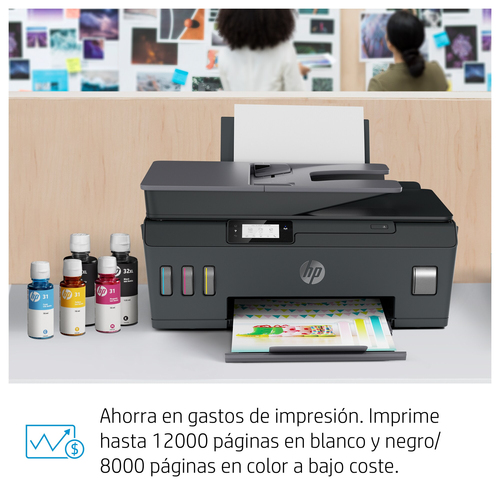 HP multifuncion inkjet Smart Tank Plus 655