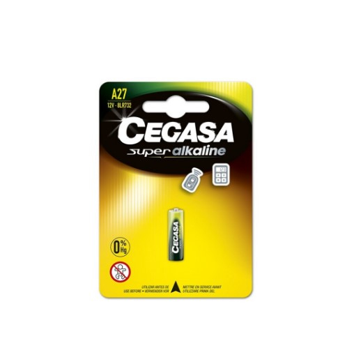 CEGASA PILA ALCALINA A27 12V BT BL1