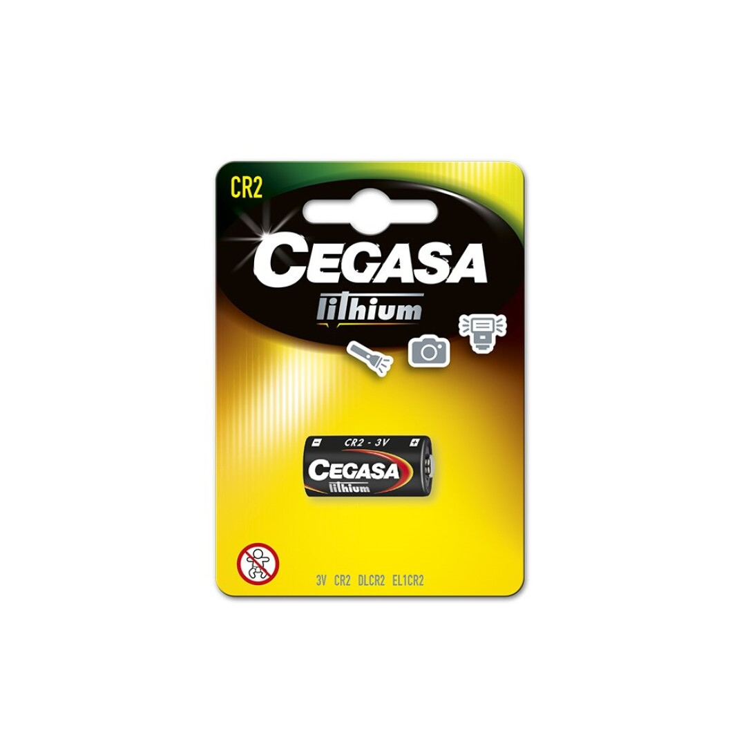 CEGASA PILA LITIO CR2 3V FT BL1