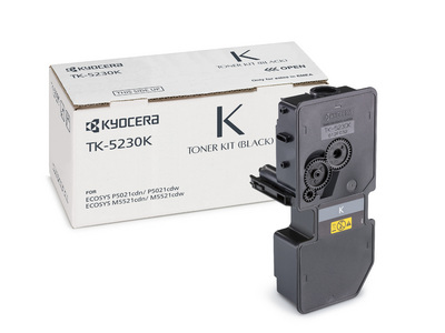 KYOCERA MITA TK-5230K Toner negro M5521cdw, P5021cdn/cdw 2600 pag