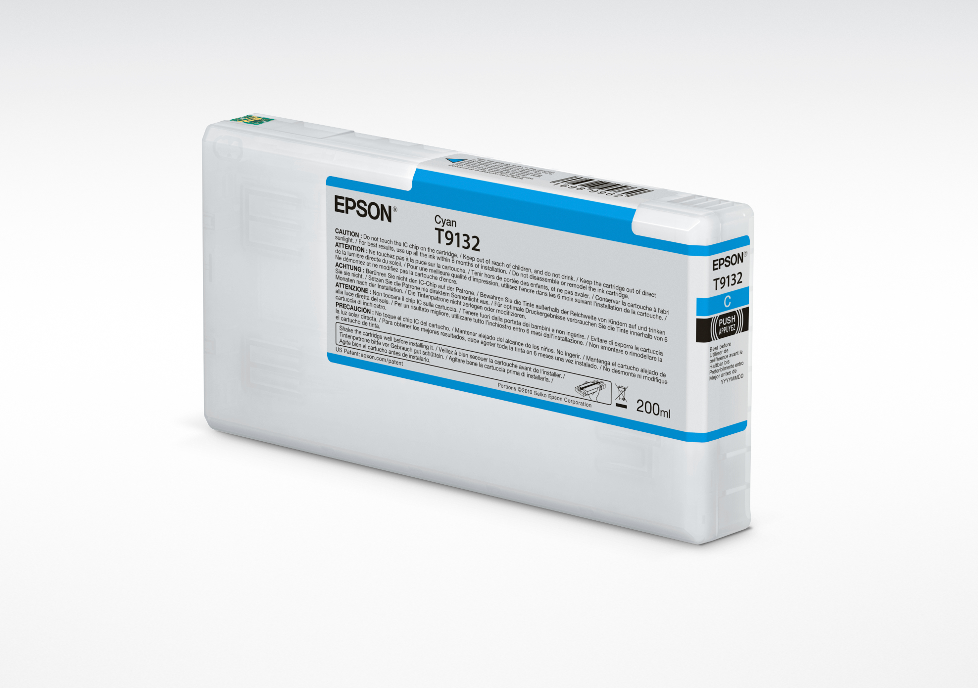 EPSON T9132 Cyan Ink Cartridge (200ml) para SC-P5000