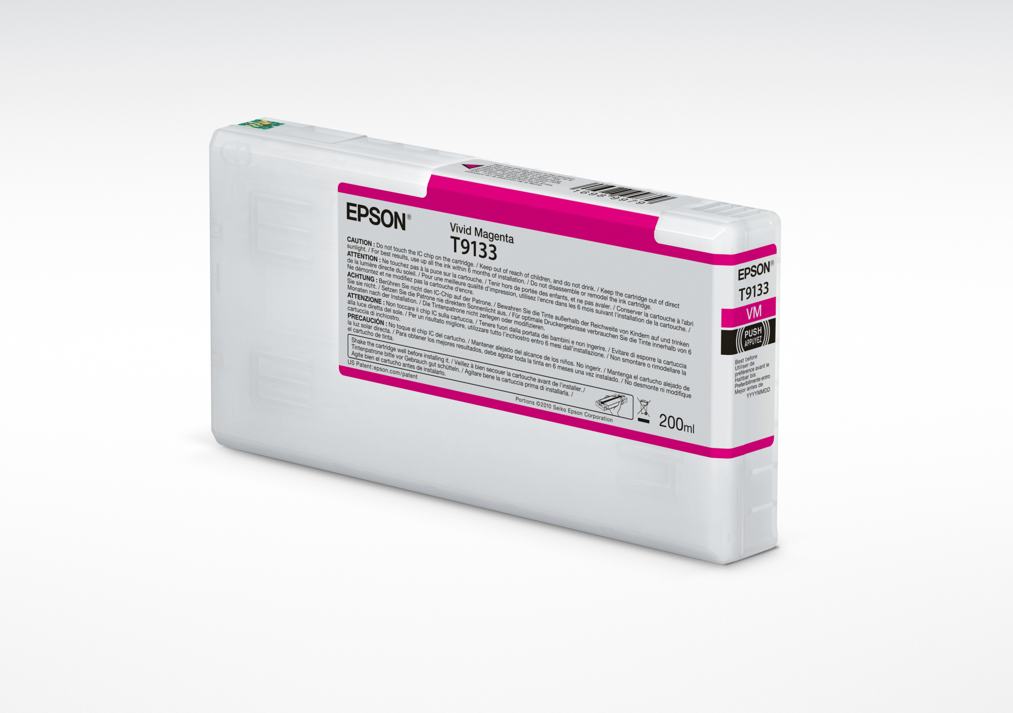 EPSON T9133 Vivid Magenta Ink Cartridge (200ml) para SC-P5000