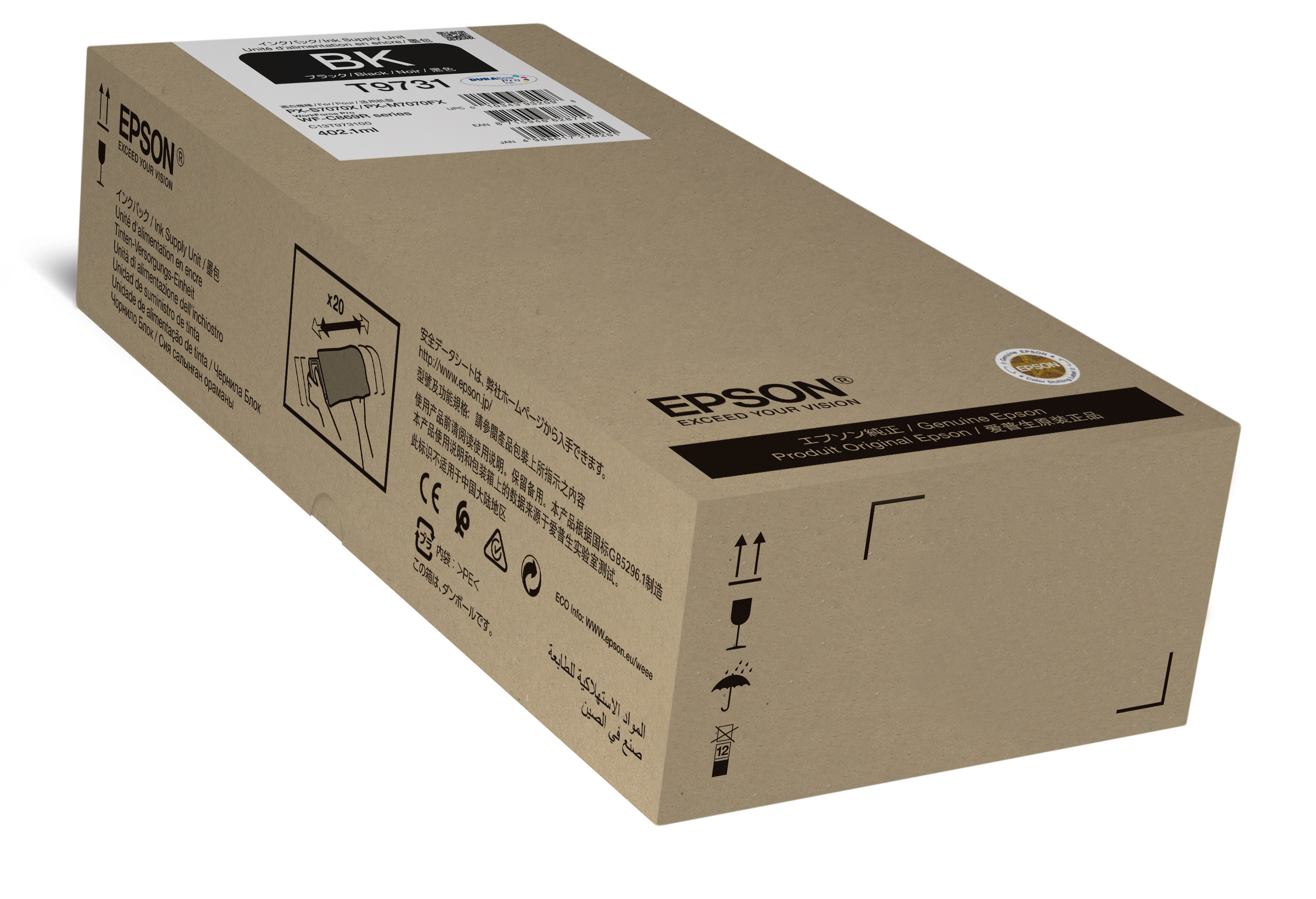 EPSON WorkForce Pro WF-C869R Black XL Ink Supply Unit