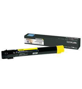 Lexmark X950X2YG Amarillo toner y cartucho laser