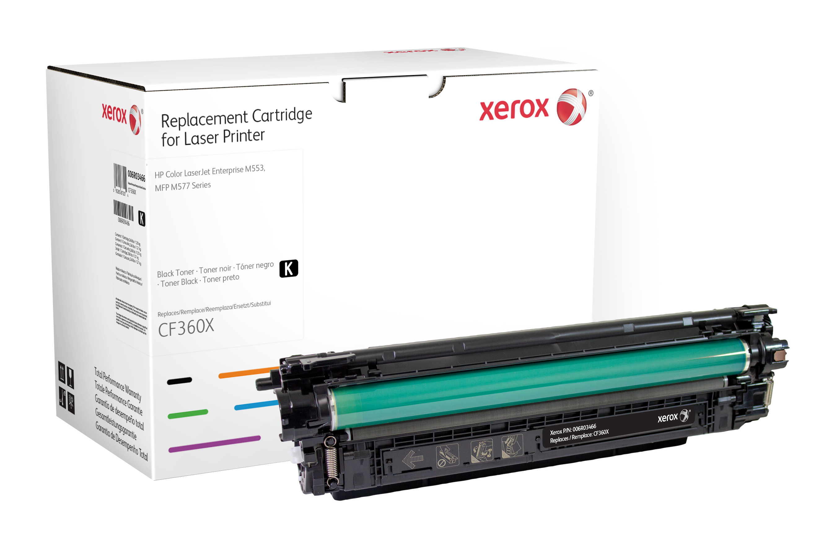 XEROX Everyday Remanufactured Toner para HP 508X (CF360X), High Capacity