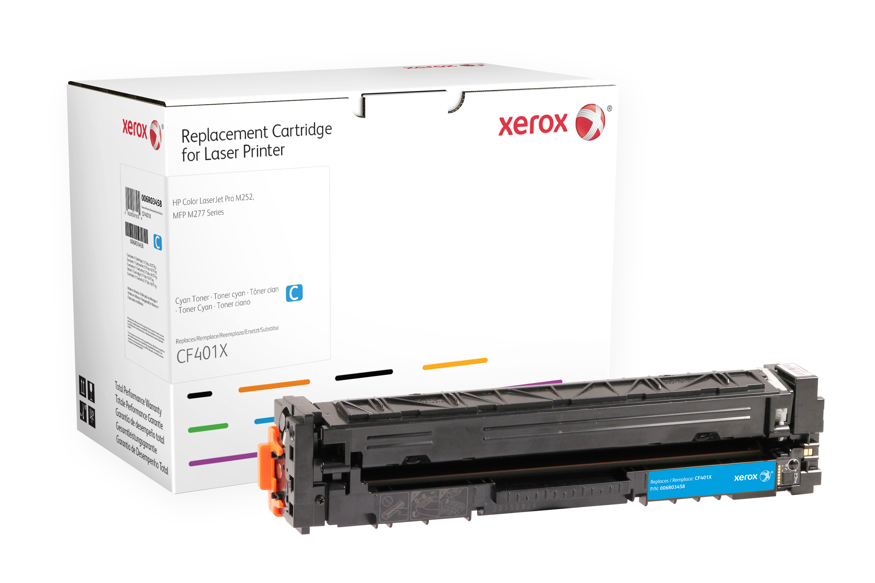 XEROX Everyday Remanufactured Toner para HP 201X (CF401X), High Capacity