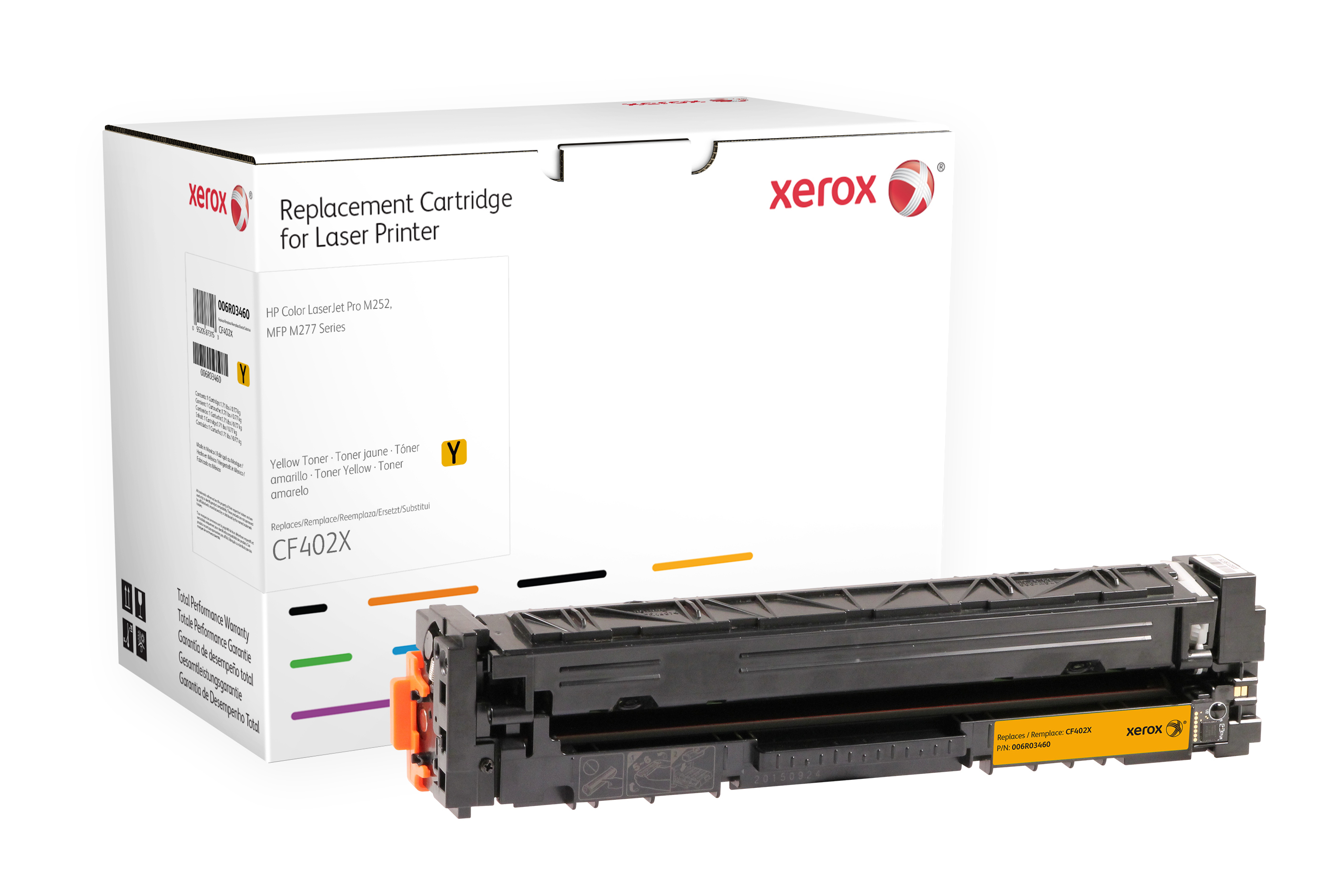 XEROX Everyday Remanufactured Toner para HP 201X (CF402X), High Capacity