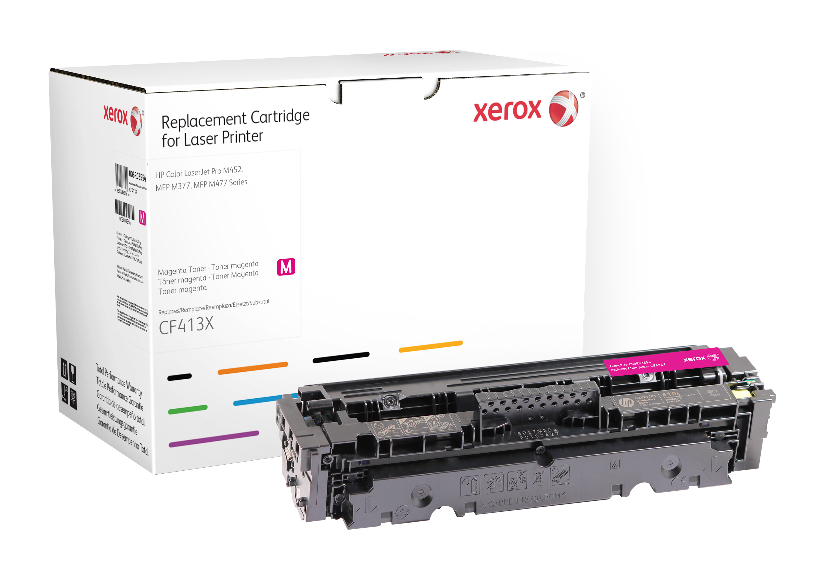 XEROX Everyday Remanufactured Toner para HP 410X (CF413X), High Capacity