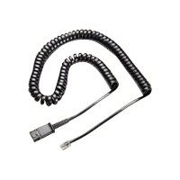 PLANTRONICS Cable de audio U10P-S19 - 4 m - RJ-45 Macho Network - Desconexion Rapida Hembra Audio