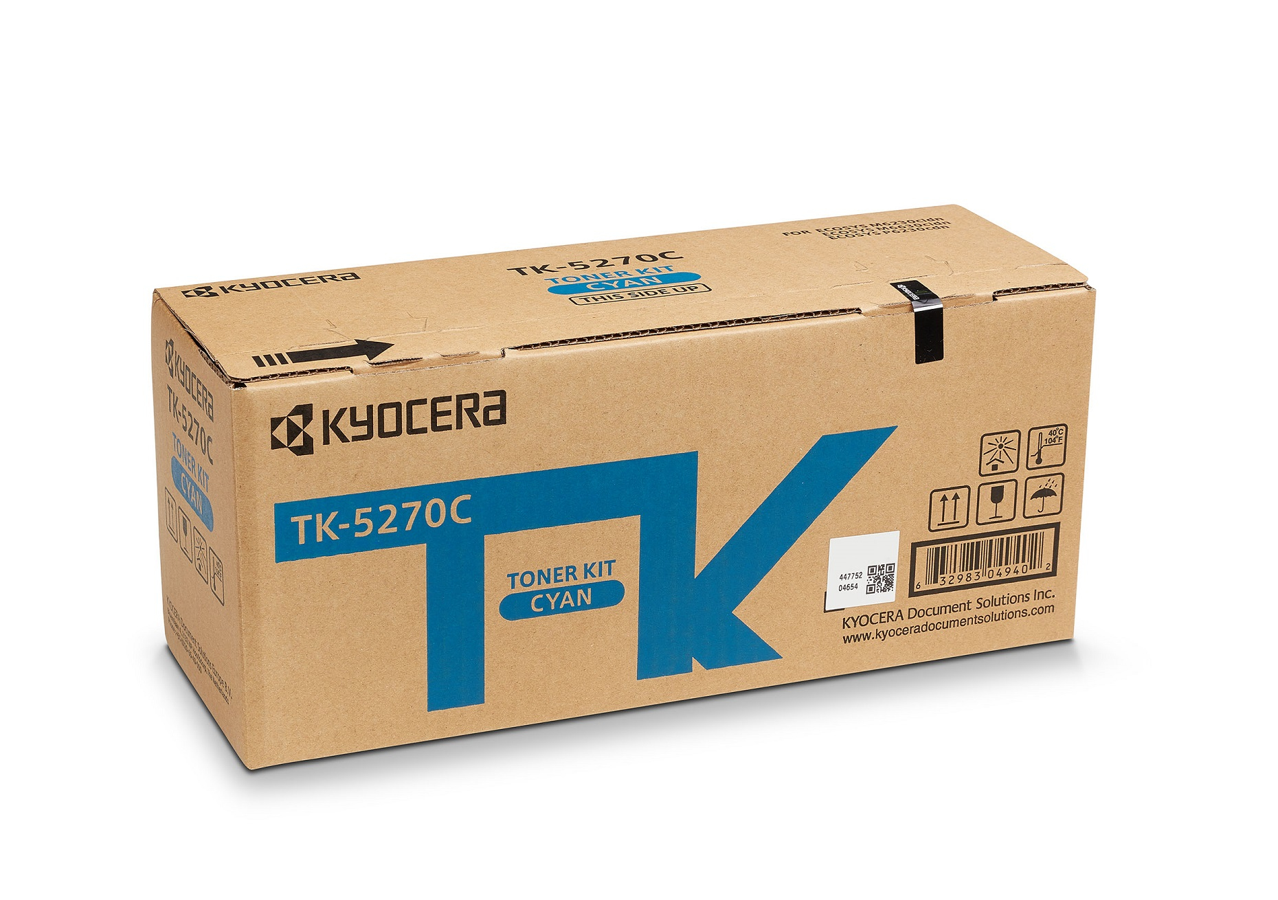 KYOCERA TK5270C TONER CIAN PARA ECOSYS M6230/6630cidn 6000 pag