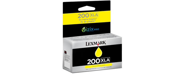 Lexmark Cartucho de tinta amarillo Alto Rendimiento 200XLA