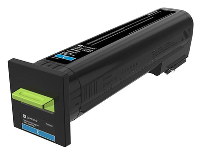 Lexmark CS820, CX82x, CX860 Cartucho de toner cian Retornable