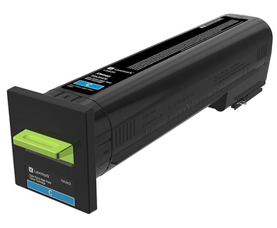 Lexmark CS820 Cartucho cian rendimiento extra alto Corporativo (22 000 paginas)