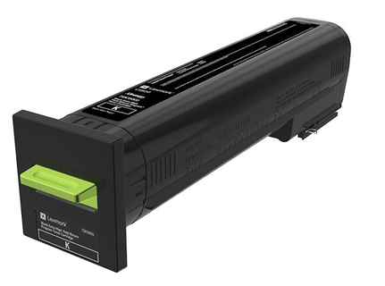 Lexmark CS820, CX82x, CX860 Cartucho de toner negro rendimiento extra alto Retornable (33K)