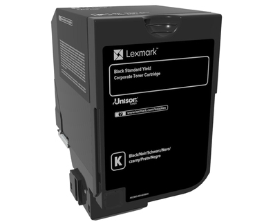 Lexmark CS720, CS725, CX725 Cartucho Corporativo negro (7 000 paginas)