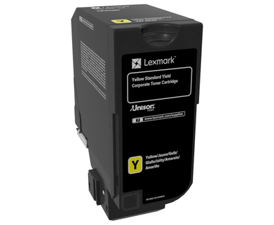Lexmark CS720, CS725, CX725 Cartucho Corporativo amarillo (7 000 paginas)