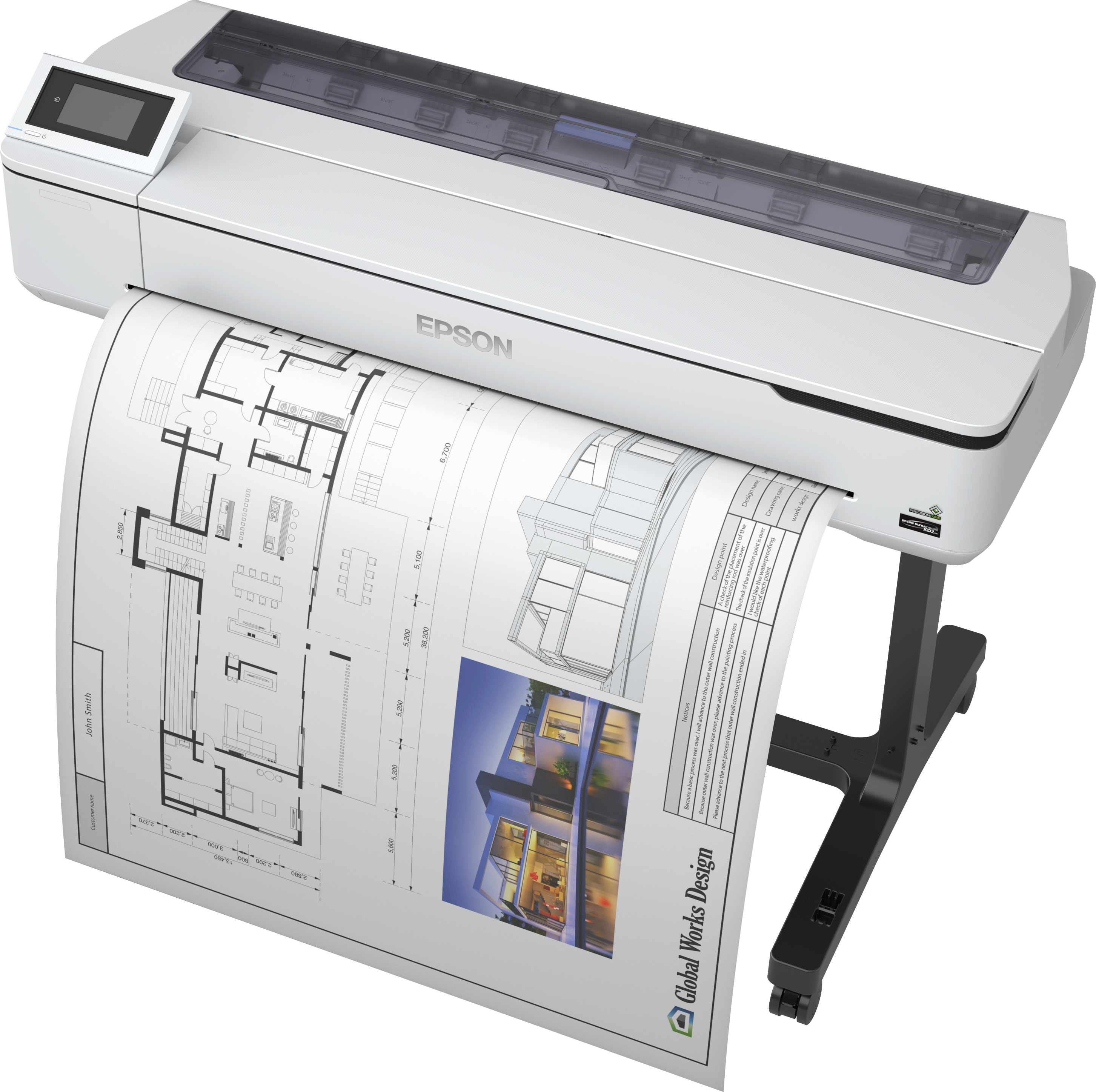 EPSON Impresora GF SureColor SC-T5100 (incluye soporte)