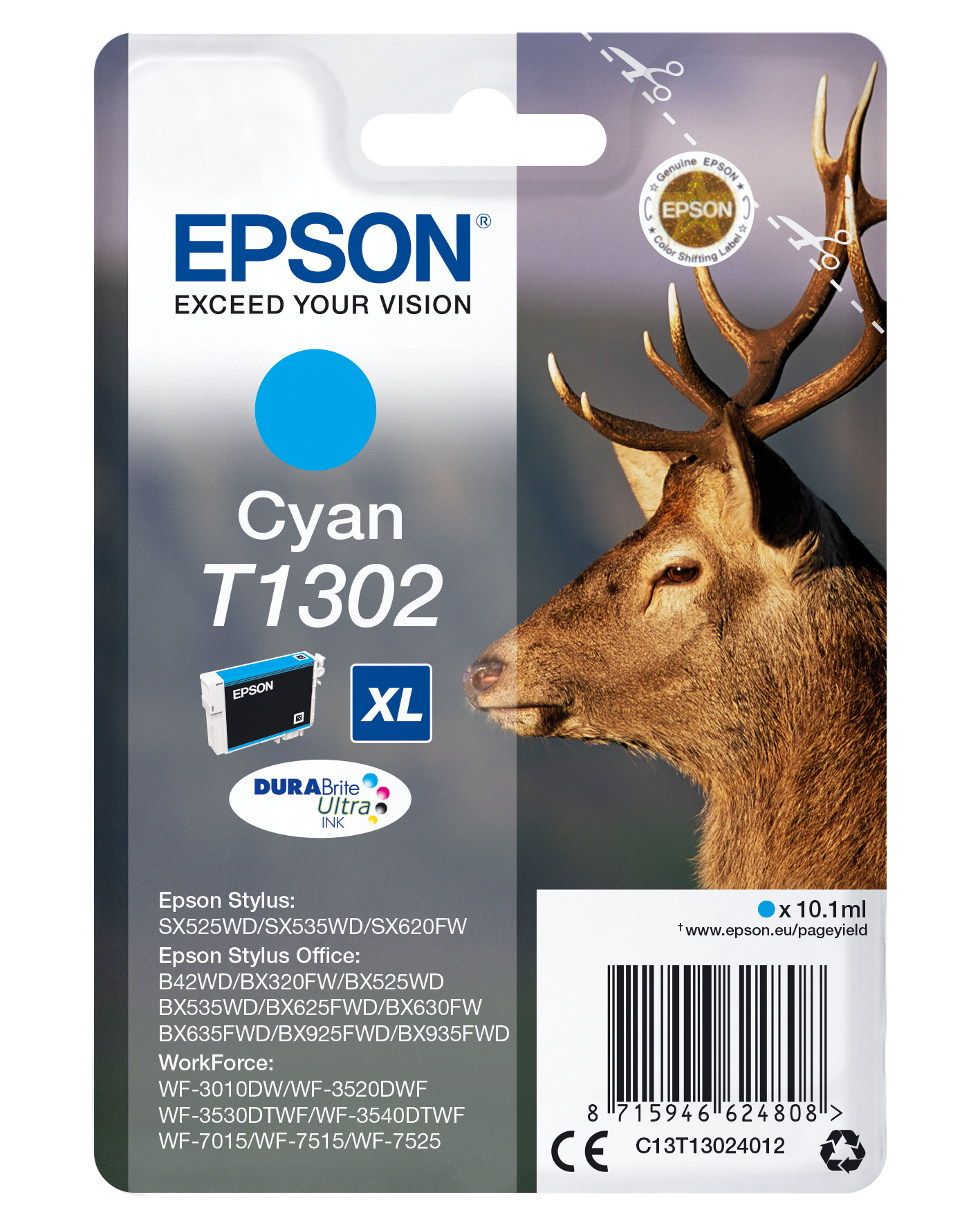 Epson Stylus Office BX320FW Cartucho Cian