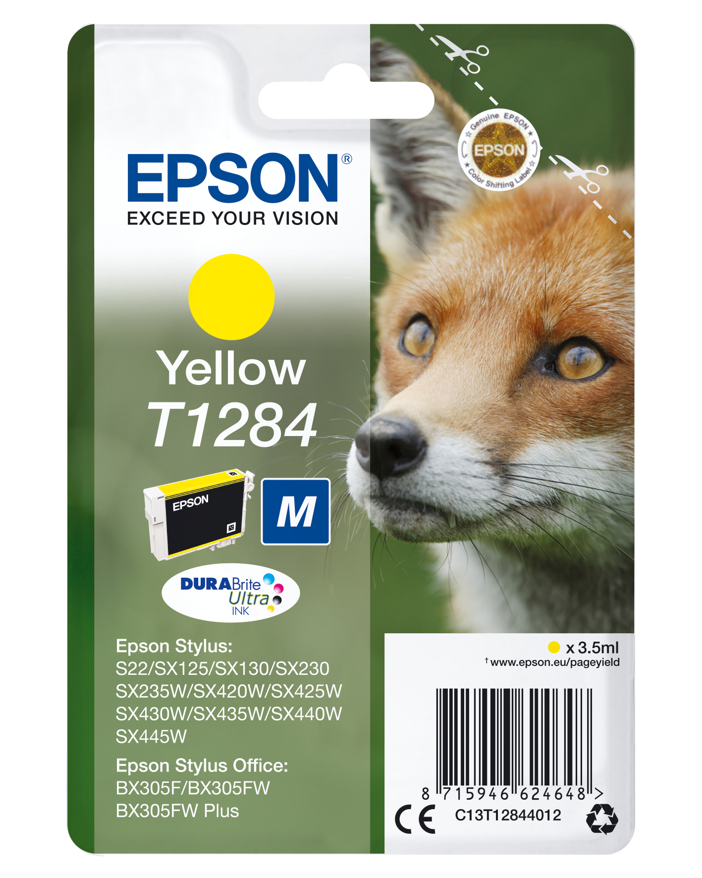 Epson C13T128440 CON ETIQUETA DE SEGURIDAD - Radio frequencia + acoustic magnetic