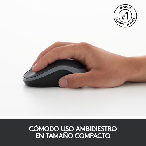 LOGITECH TECLADO + MOUSE MK270 optico wireless Negro