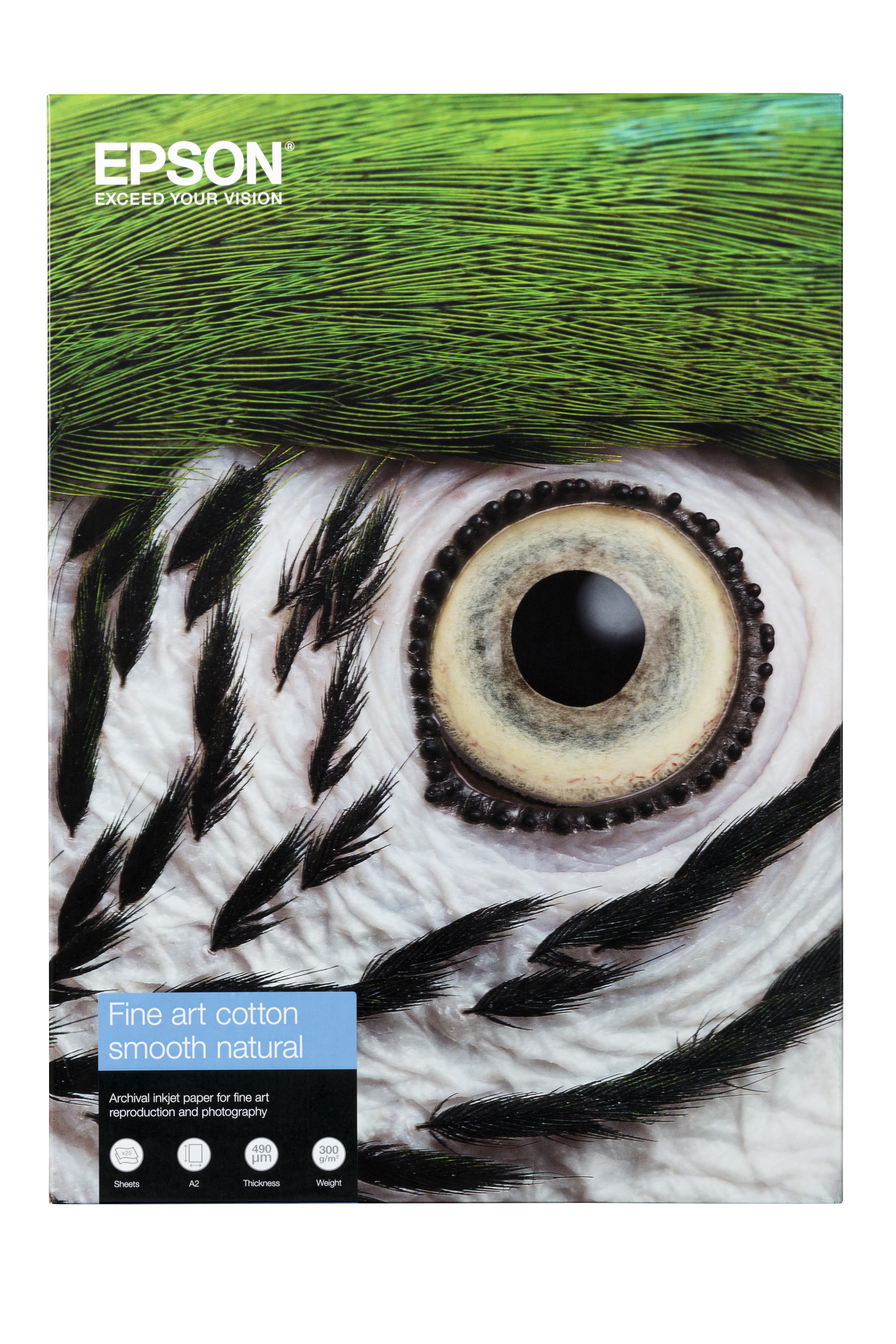 EPSON papel Fine Art Cotton Smooth Natural 300 g/m2 - A3+