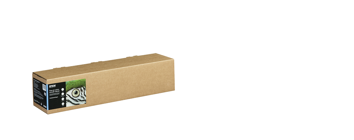 &quot EPSON papel Fine Art Cotton Smooth Natural 24&quot &quot x 15m&quot