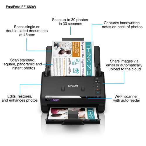 EPSON escaner FastFoto FF-680W