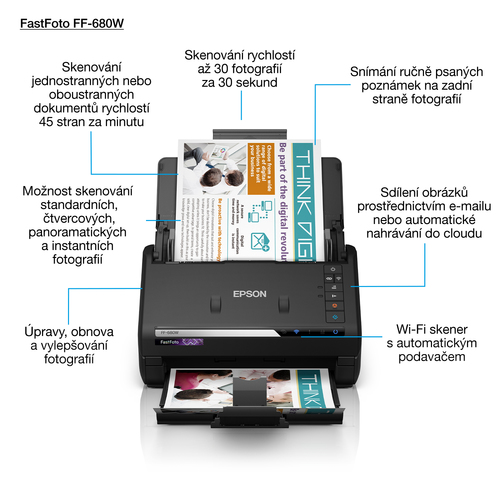 EPSON escaner FastFoto FF-680W