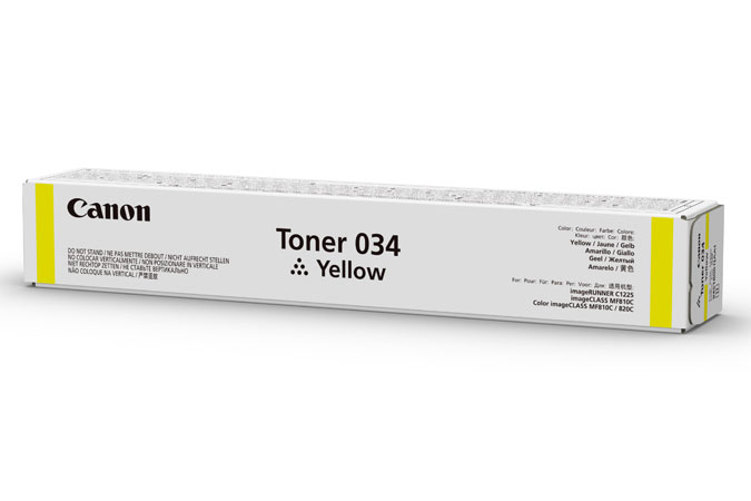 CANON I-Sensys MF810, C1200, C1120 series Toner Amarillo 034Y