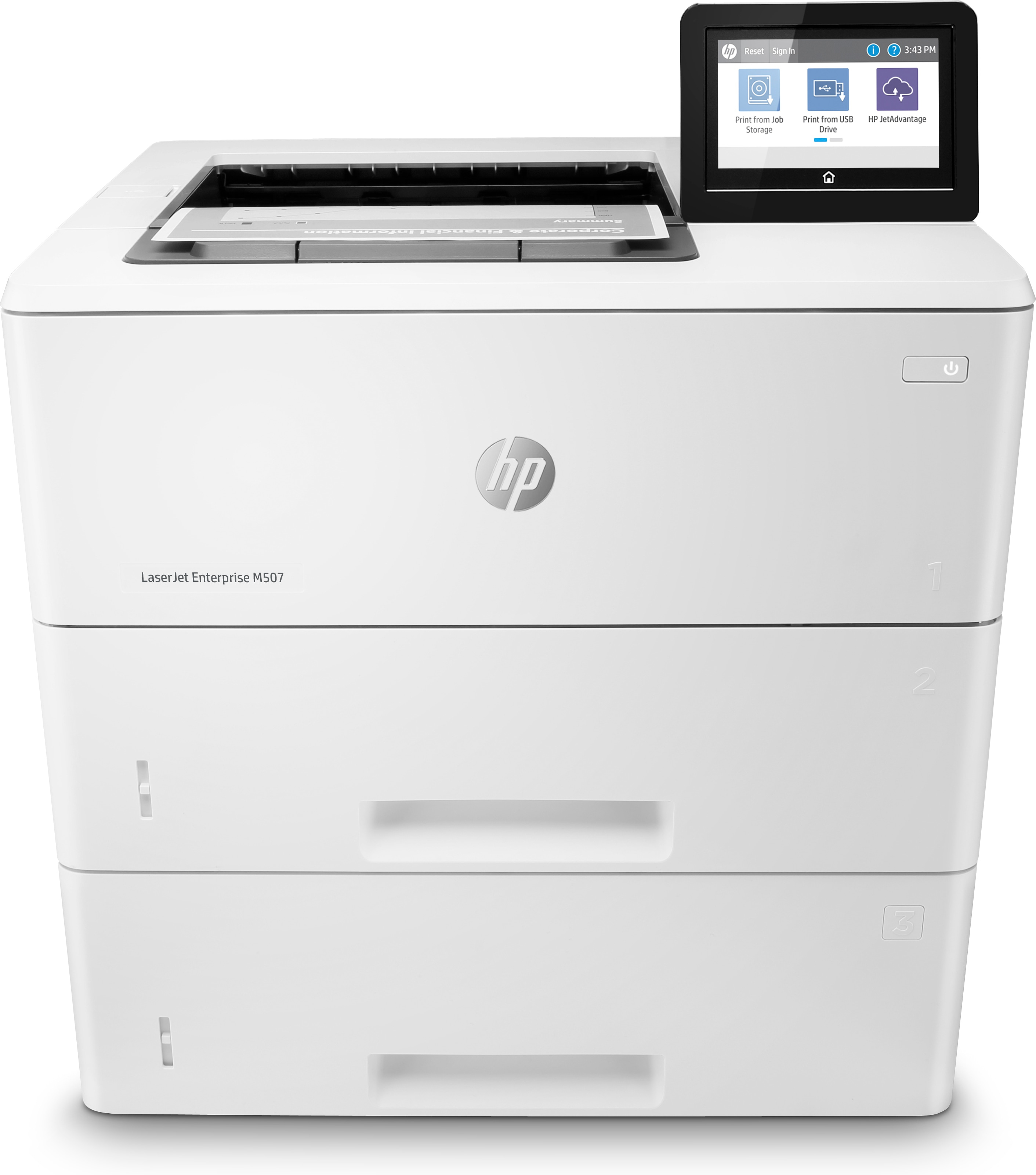 HP impresora laser monocromo laserJet Enterprise M507x