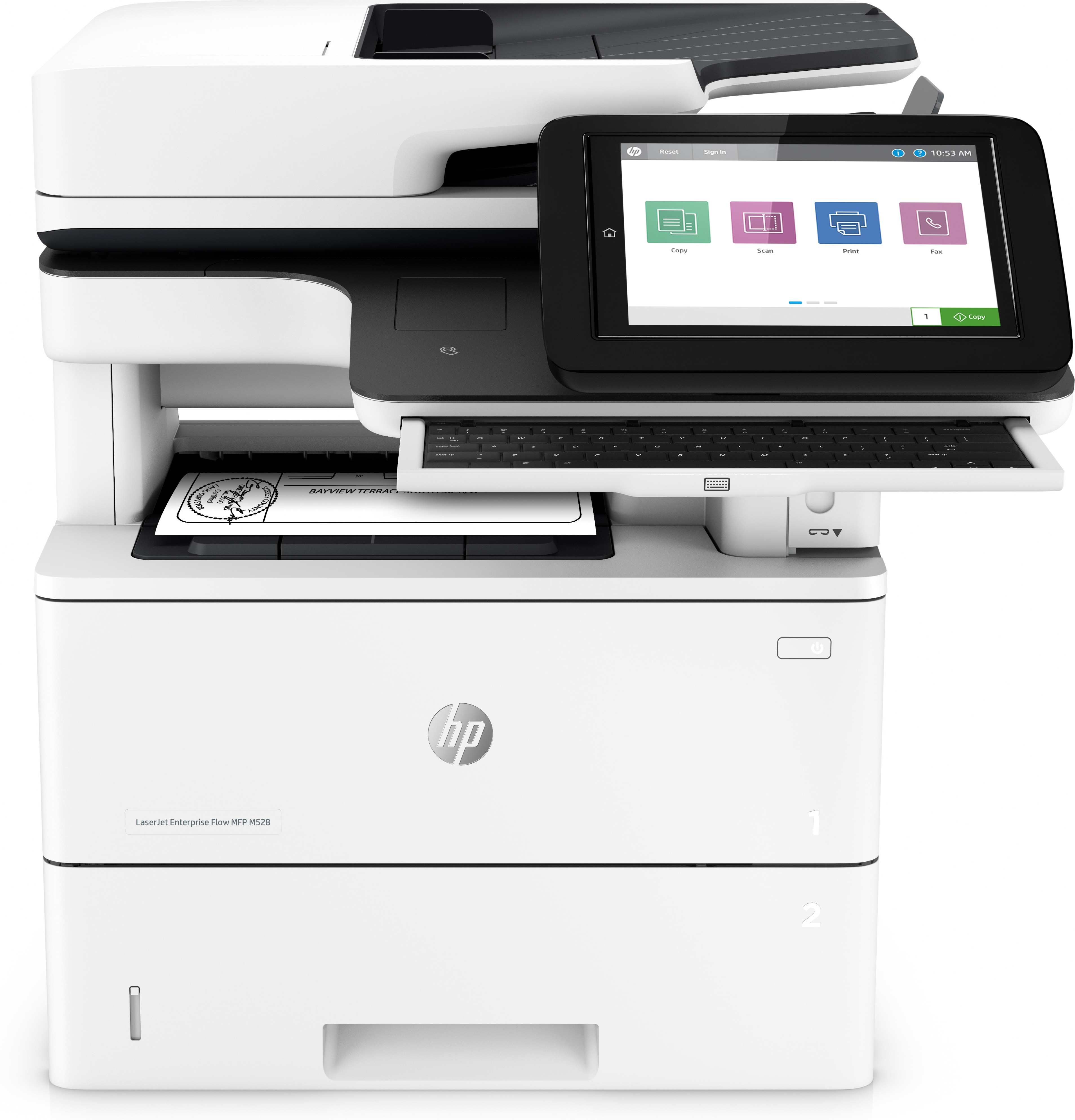HP multifuncion laser monocromo LaserJet Enterprise Flow M528z