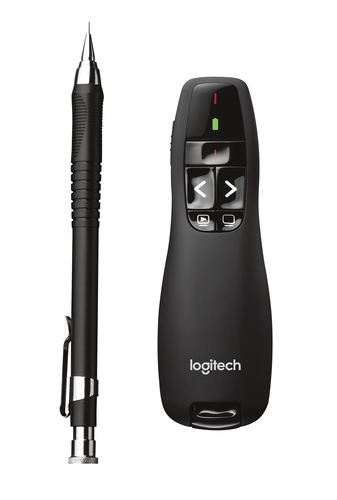 LOGITECH Mando inalambrico r400 profesional presenter wireless puntero laser 15 m 2.4 ghz