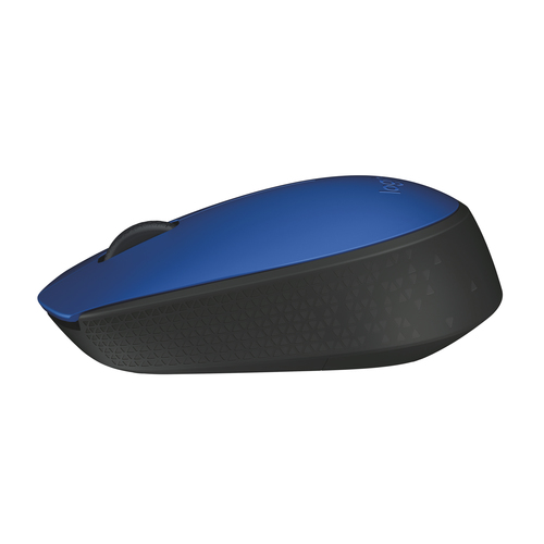 LOGITECH Raton m171 optico wireless azul