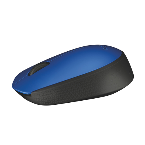 LOGITECH Raton m171 optico wireless azul
