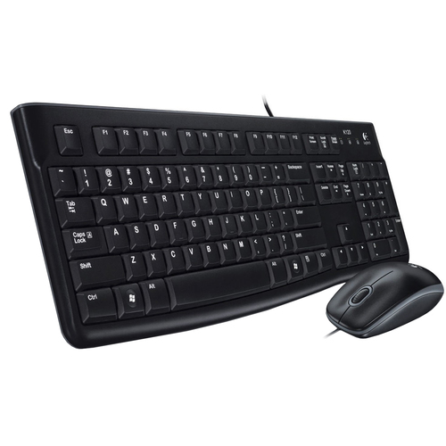 LOGITECH TECLADO + RATON MK120 optico usb 2.0 negro