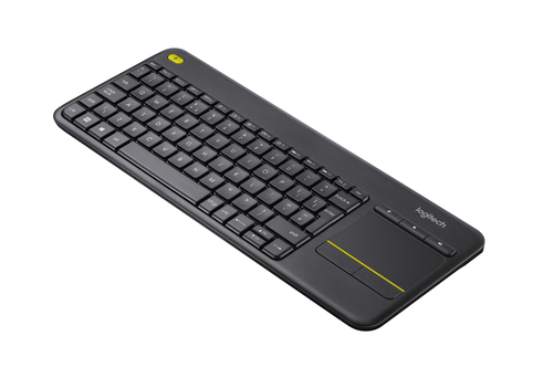 LOGITECH TECLADO K400 plus touch keyboard  negro wireless