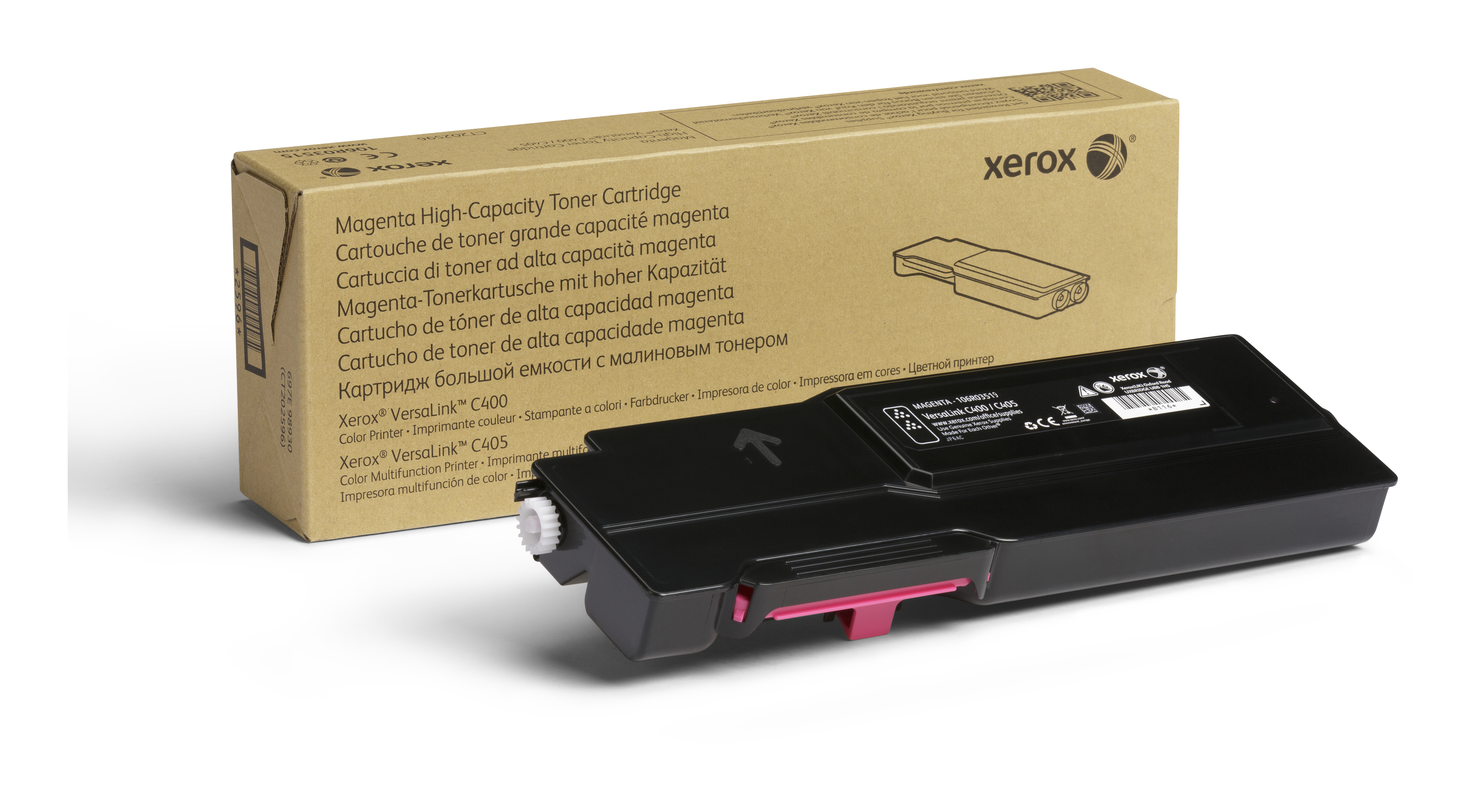 XEROX Toner C400 C405 Toner Magenta Alta Capacidad