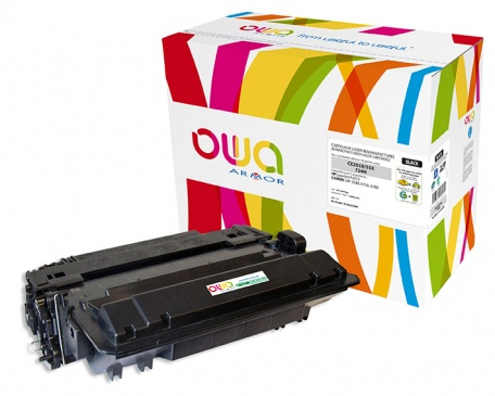 ARMOR OWA Toner para LJ P3015 (CE255A) Negro, 6000p