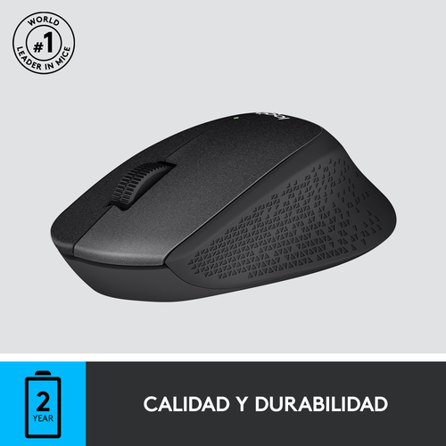 LOGITECH RATON M330 OPTICO WIRELESS SILENT PLUS GRIS