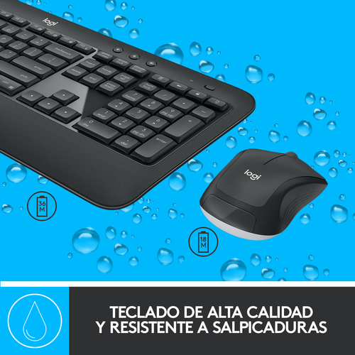 LOGITECH TECLADO + RATON MK540 OPTICO