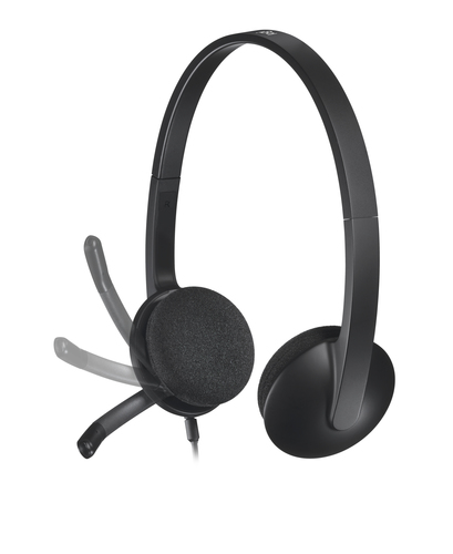 LOGITECH AURICULARES CON MICROFONO HEADSET H340 USB