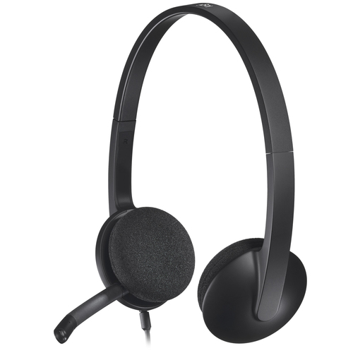 LOGITECH AURICULARES CON MICROFONO HEADSET H340 USB