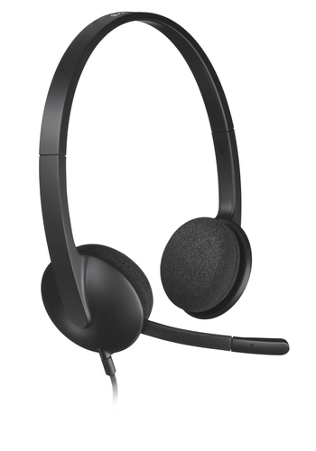 LOGITECH AURICULARES CON MICROFONO HEADSET H340 USB