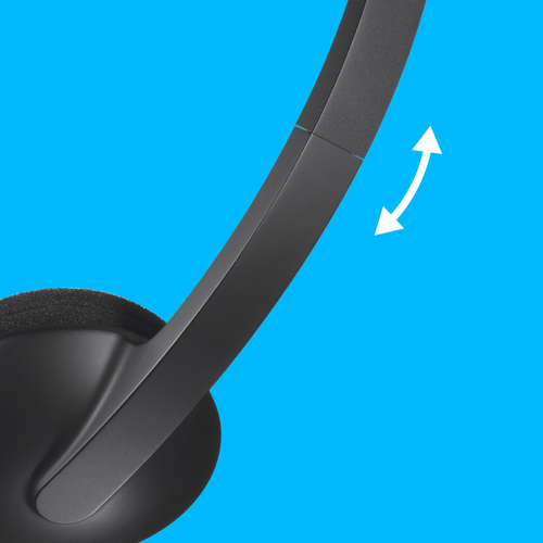 LOGITECH AURICULARES CON MICROFONO HEADSET H340 USB